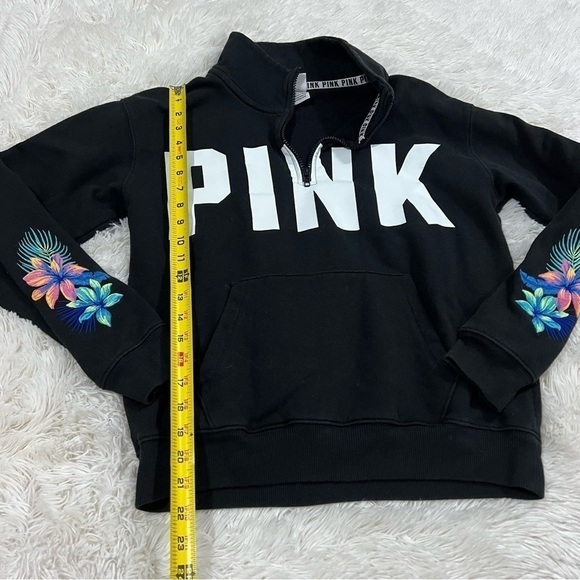 PINK Victoria's Secret Half Zip Pullover Sweater Size XS - Picture 5 of 10